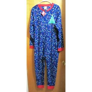 Blue and Red Holiday Onesie